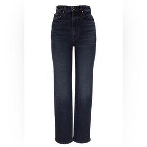 Khaite Abigail Straight Leg Jeans in Simsbury 25